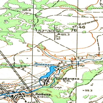 Avenza Systems Inc. Soviet Genshtab - o41-092 - Russia digital map