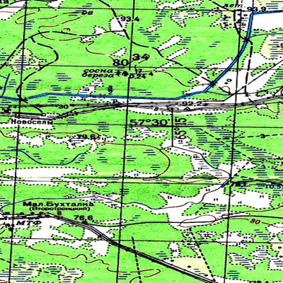 Avenza Systems Inc. Soviet Genshtab - o41-095 - Russia digital map