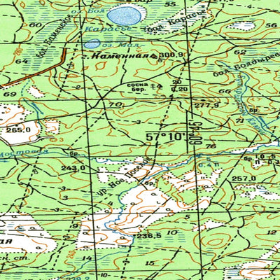 Avenza Systems Inc. Soviet Genshtab - o41-098 - Russia digital map