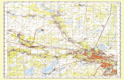 Avenza Systems Inc. Soviet Genshtab - o41-124 - Russia digital map