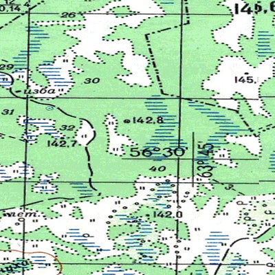 Avenza Systems Inc. Soviet Genshtab - o41-128 - Russia digital map