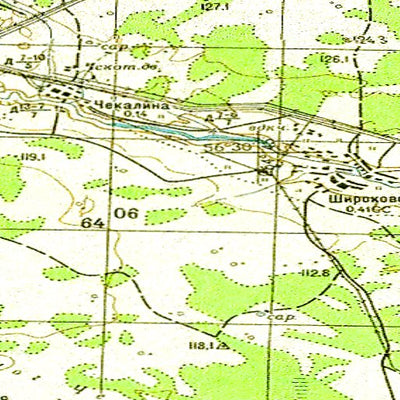 Avenza Systems Inc. Soviet Genshtab - o41-130 - Russia digital map
