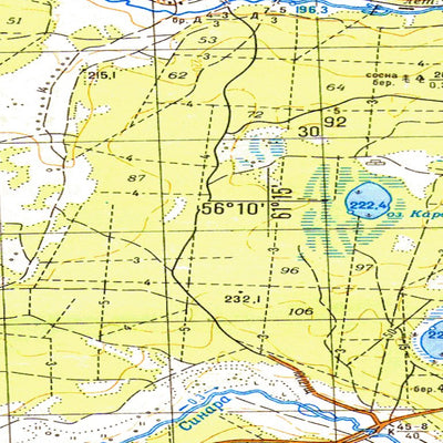 Avenza Systems Inc. Soviet Genshtab - o41-135 - Russia digital map