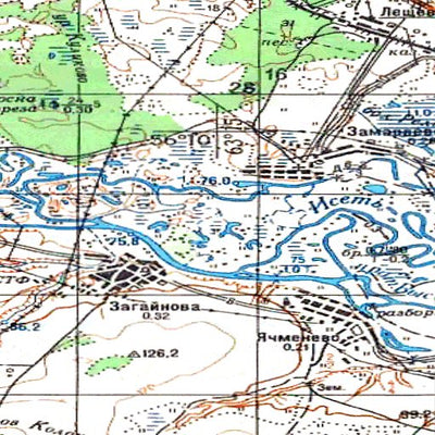 Avenza Systems Inc. Soviet Genshtab - o41-139 - Russia digital map