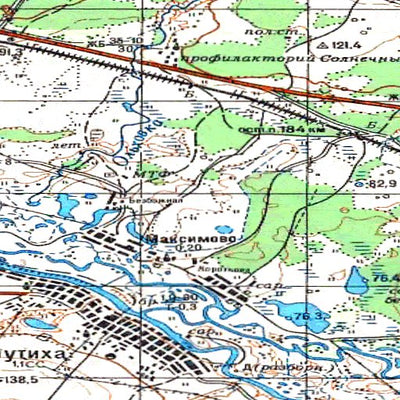 Avenza Systems Inc. Soviet Genshtab - o41-139 - Russia digital map