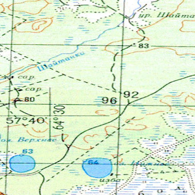 Avenza Systems Inc. Soviet Genshtab - o41-23 - Russia digital map