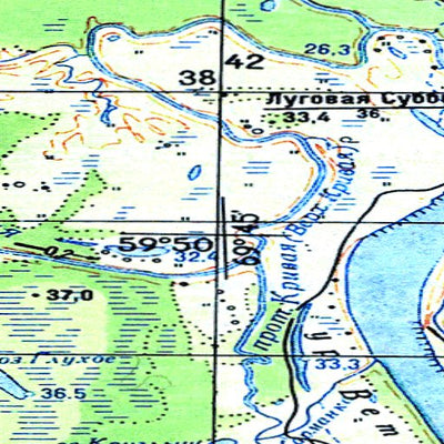 Avenza Systems Inc. Soviet Genshtab - o42-008--(1979) - Russia digital map