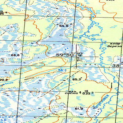 Avenza Systems Inc. Soviet Genshtab - o42-012 - Russia digital map