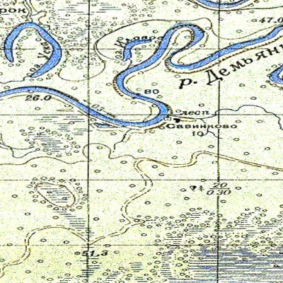 Avenza Systems Inc. Soviet Genshtab - o42-019 - Russia digital map