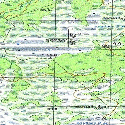 Avenza Systems Inc. Soviet Genshtab - o42-020 - Russia digital map