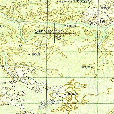 Avenza Systems Inc. Soviet Genshtab - o42-031 - Russia digital map