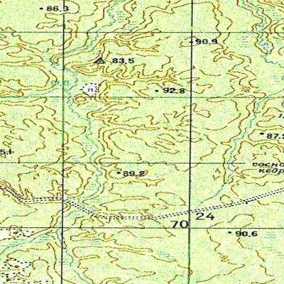 Avenza Systems Inc. Soviet Genshtab - o42-031 - Russia digital map