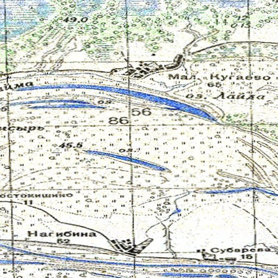 Avenza Systems Inc. Soviet Genshtab - o42-053 - Russia digital map