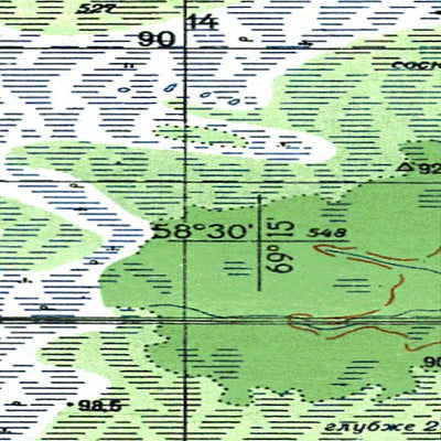 Avenza Systems Inc. Soviet Genshtab - o42-055 - Russia digital map