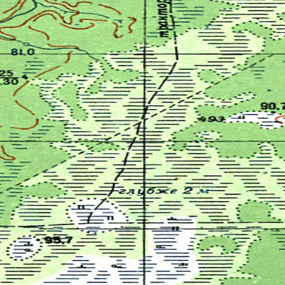 Avenza Systems Inc. Soviet Genshtab - o42-055 - Russia digital map