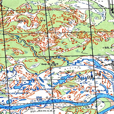 Avenza Systems Inc. Soviet Genshtab - o42-073 - Russia digital map