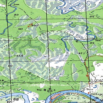 Avenza Systems Inc. Soviet Genshtab - o42-075 - Russia digital map