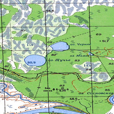 Avenza Systems Inc. Soviet Genshtab - o42-076 - Russia digital map