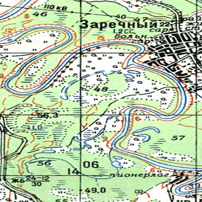 Avenza Systems Inc. Soviet Genshtab - o42-079--(1997) - Russia digital map