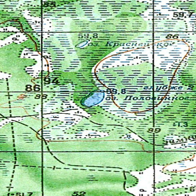 Avenza Systems Inc. Soviet Genshtab - o42-090 - Russia digital map