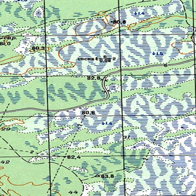 Avenza Systems Inc. Soviet Genshtab - o42-100--(1996) - Russia digital map