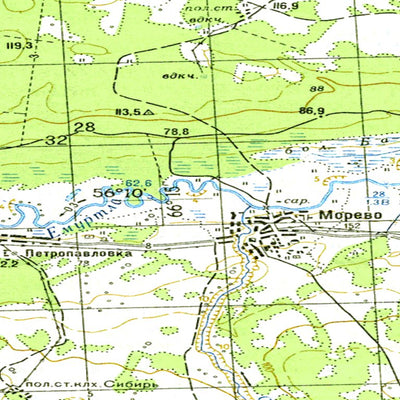 Avenza Systems Inc. Soviet Genshtab - o42-133--(1980) - Russia digital map