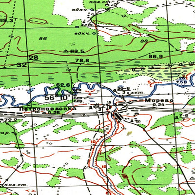 Avenza Systems Inc. Soviet Genshtab - o42-133--(1992) - Russia digital map