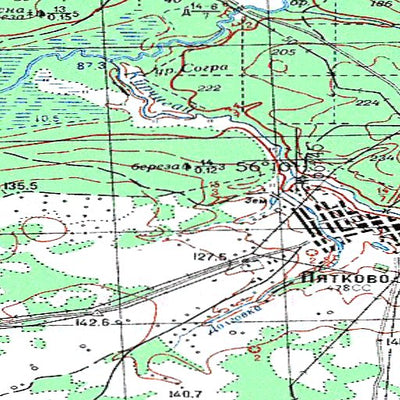 Avenza Systems Inc. Soviet Genshtab - o42-134 - Russia digital map