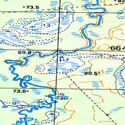 Avenza Systems Inc. Soviet Genshtab - o43-010 - Russia digital map