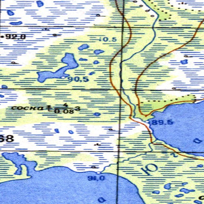 Avenza Systems Inc. Soviet Genshtab: o43-021-1 digital map