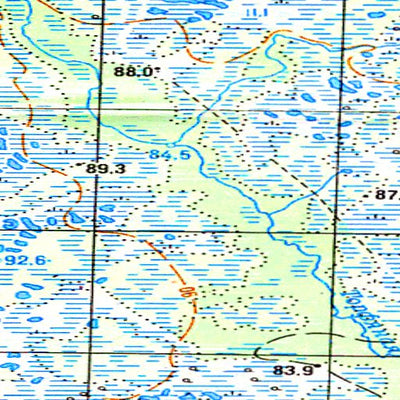 Avenza Systems Inc. Soviet Genshtab - o43-021 - Russia digital map