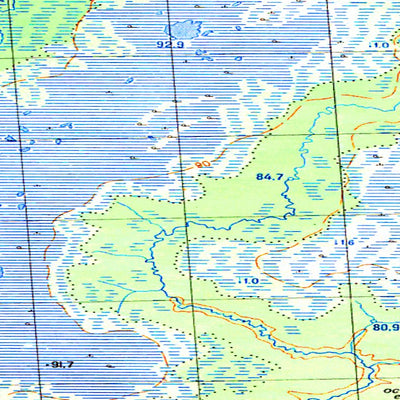 Avenza Systems Inc. Soviet Genshtab - o43-025 - Russia digital map