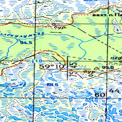 Avenza Systems Inc. Soviet Genshtab - o43-032 - Russia digital map