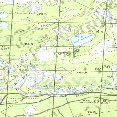 Avenza Systems Inc. Soviet Genshtab - o43-035 - Russia digital map