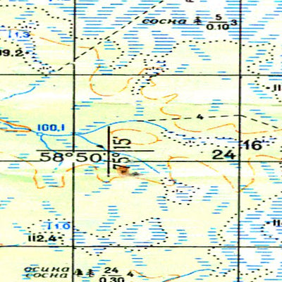 Avenza Systems Inc. Soviet Genshtab - o43-043 - Russia digital map