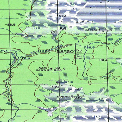 Avenza Systems Inc. Soviet Genshtab - o43-051--(1967) - Russia digital map