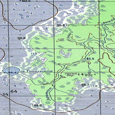 Avenza Systems Inc. Soviet Genshtab - o43-051--(1967) - Russia digital map