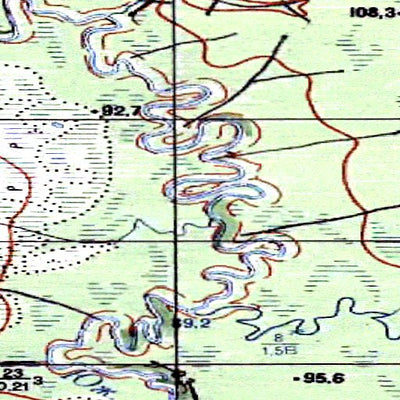 Avenza Systems Inc. Soviet Genshtab - o43-054 - Russia digital map
