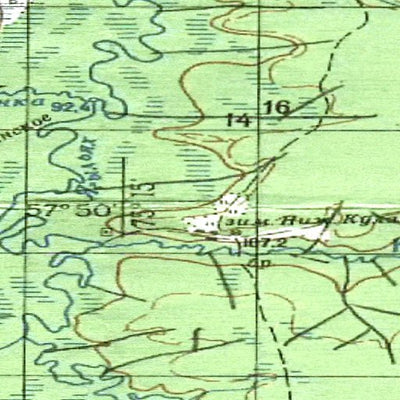 Avenza Systems Inc. Soviet Genshtab - o43-079 - Russia digital map