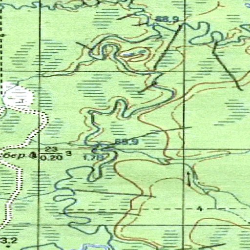 Soviet Genshtab - o43-079 - Russia Map by Avenza Systems Inc. | Avenza Maps