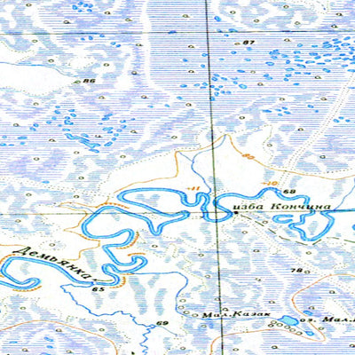 Avenza Systems Inc. Soviet Genshtab - o43-08 - Russia digital map