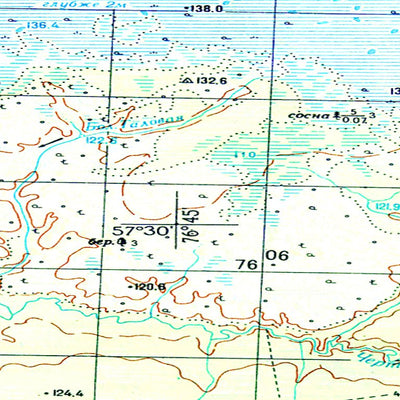 Avenza Systems Inc. Soviet Genshtab - o43-094 - Russia digital map