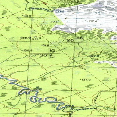 Avenza Systems Inc. Soviet Genshtab - o43-096 - Russia digital map