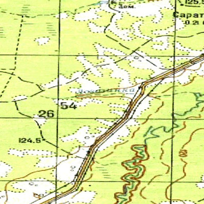Avenza Systems Inc. Soviet Genshtab - o43-104--(1982) - Russia digital map