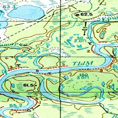 Avenza Systems Inc. Soviet Genshtab - o44-007--(1984) - Russia digital map