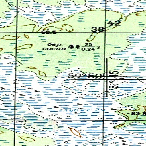 Soviet Genshtab - o44-008--(1986) - Russia Map by Avenza Systems Inc ...