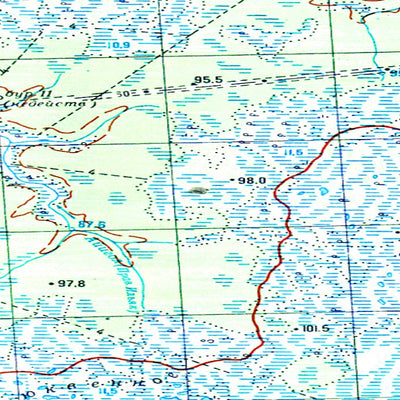 Avenza Systems Inc. Soviet Genshtab - o44-013 - Russia digital map