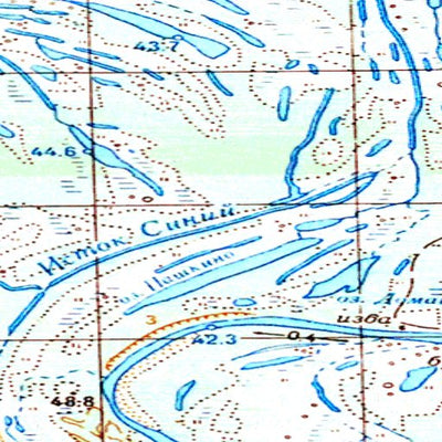 Avenza Systems Inc. Soviet Genshtab - o44-016 - Russia digital map