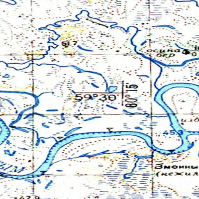Avenza Systems Inc. Soviet Genshtab - o44-017 - Russia digital map