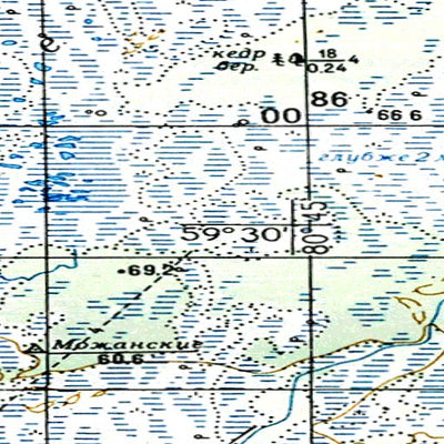 Avenza Systems Inc. Soviet Genshtab - o44-018--(1983) - Russia digital map